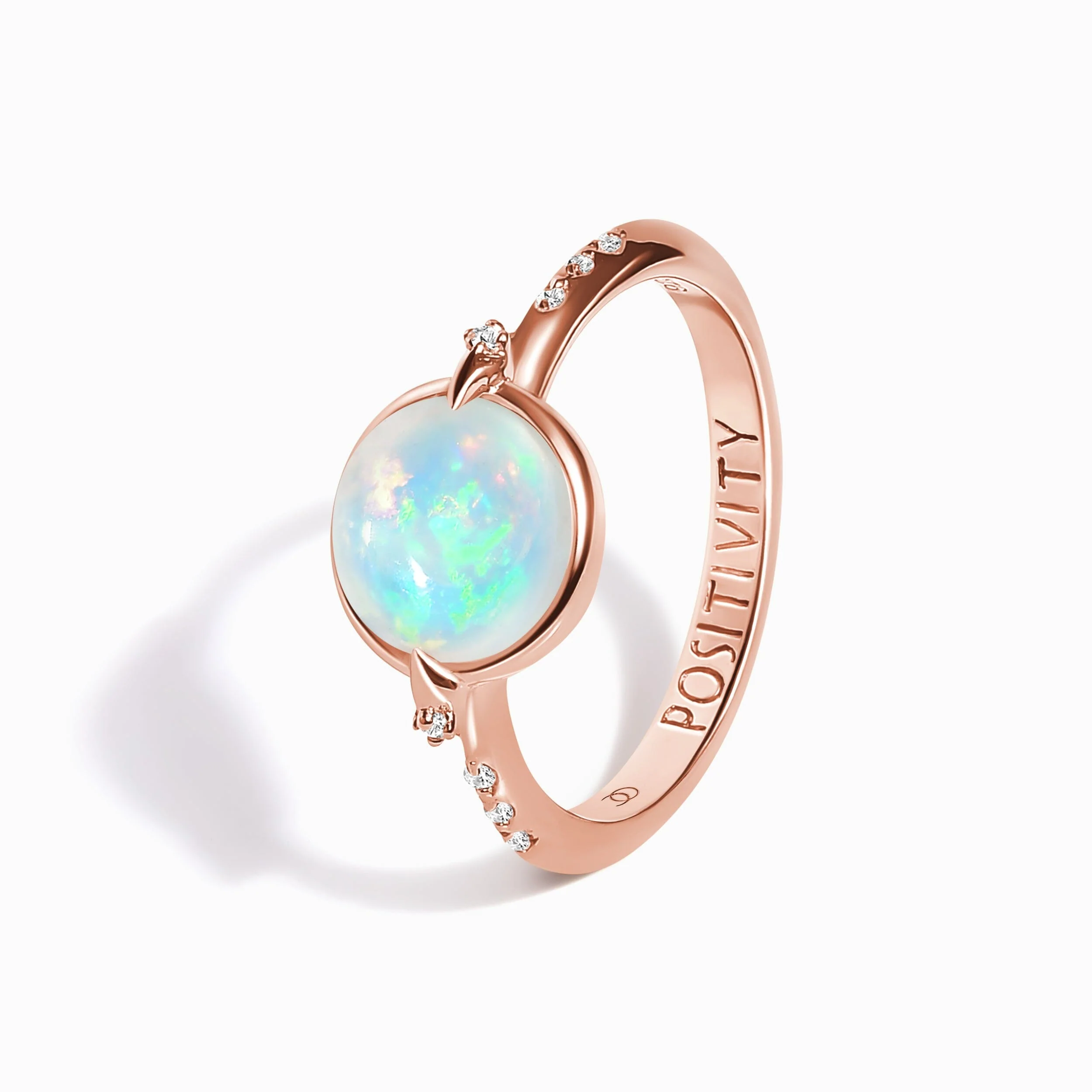 Opal Energy Ring - Positivity Engraved - Image 12