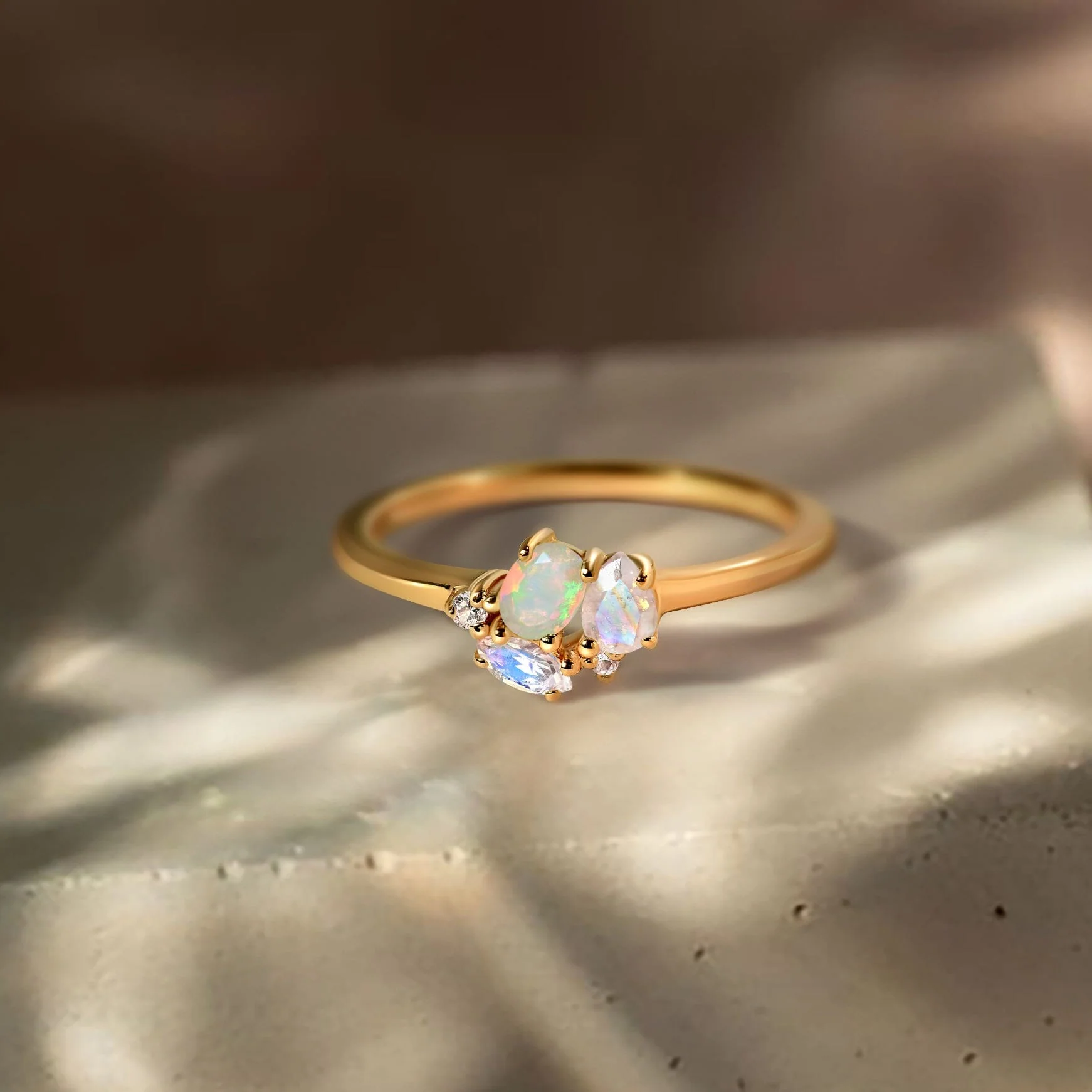 Opal Moonstone Ring - Orion - Image 18