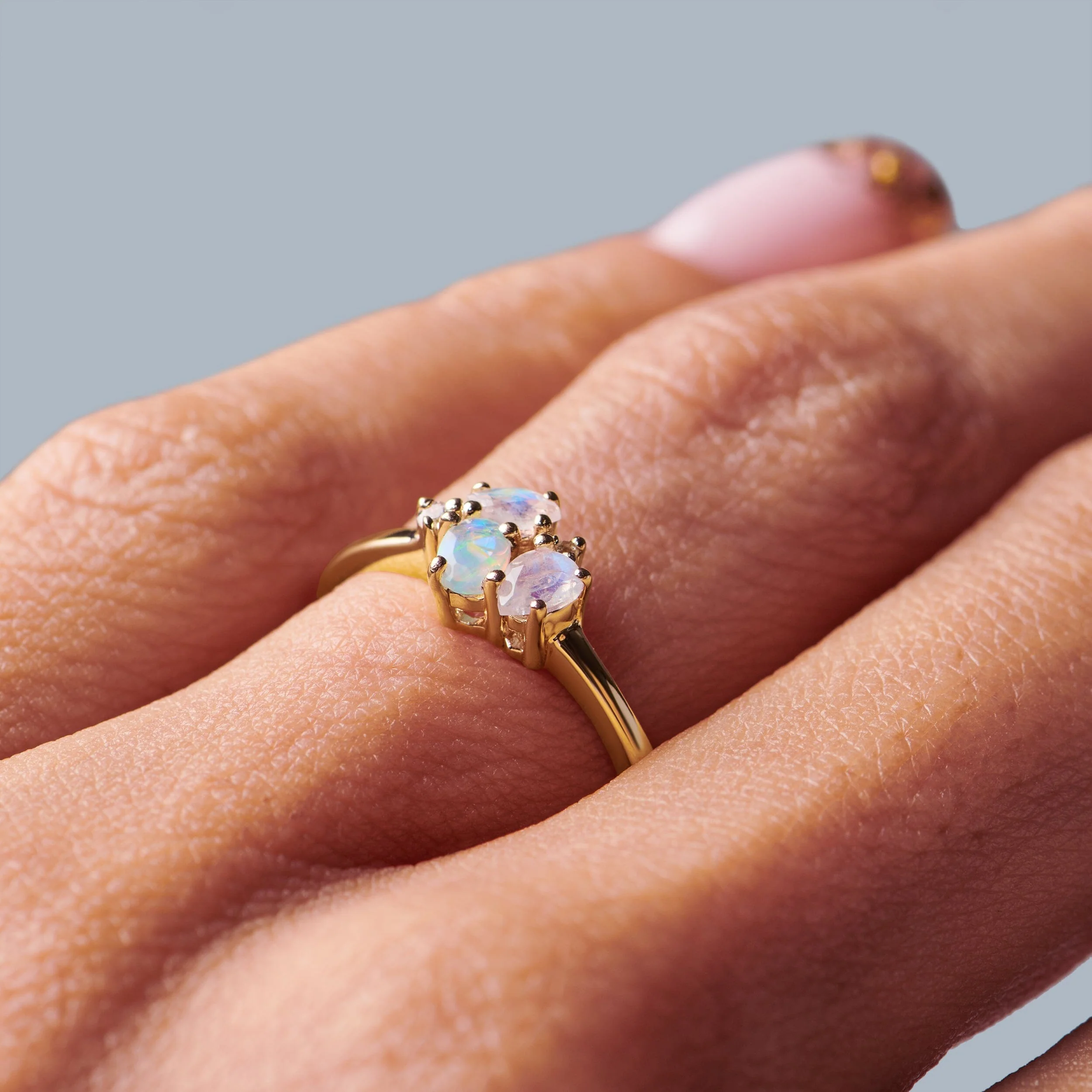Opal Moonstone Ring - Orion - Image 19