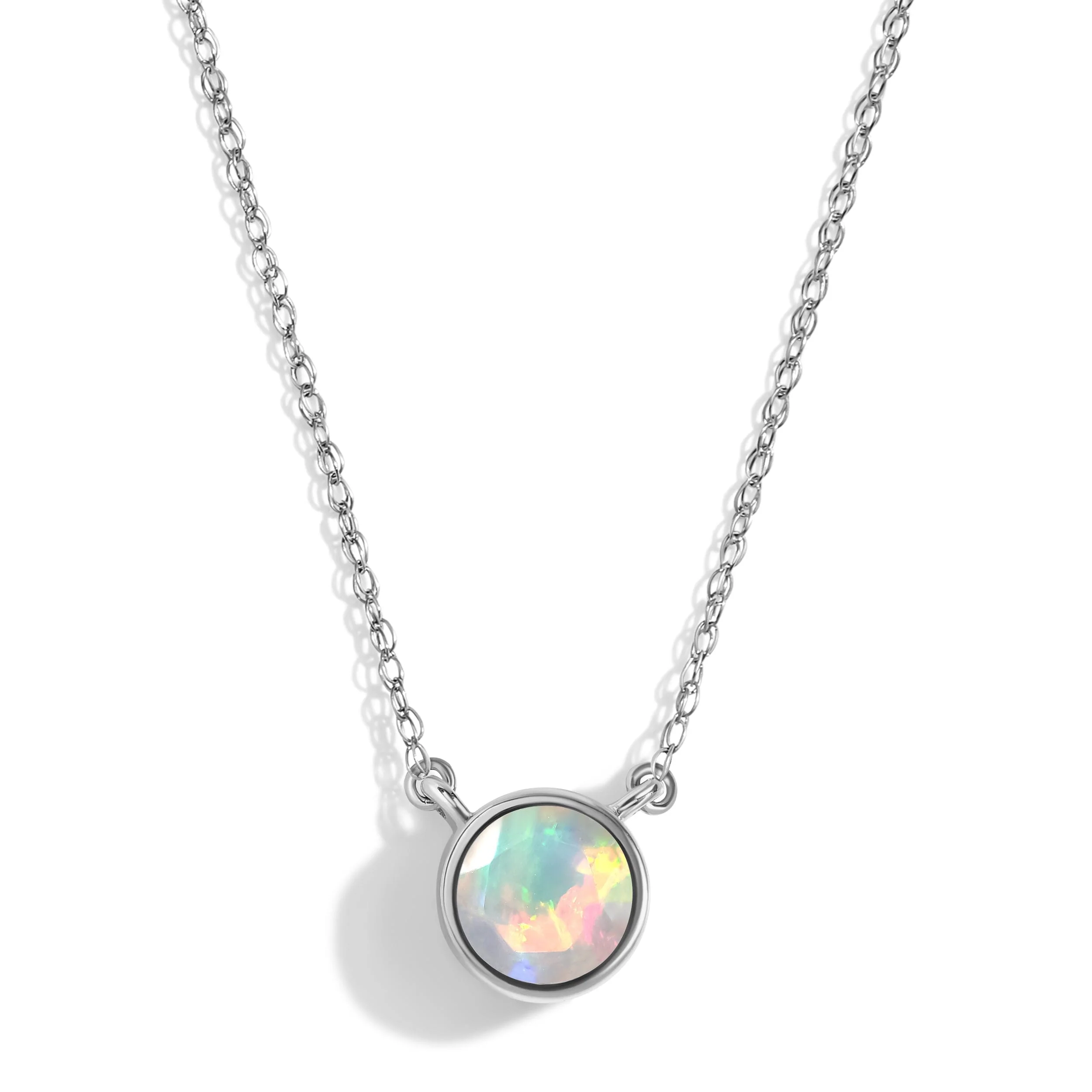 Opal Necklace - Solitaire - Image 5