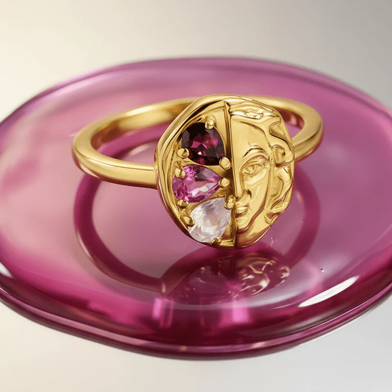 Pink Gradient Ring - Goddess - Image 19