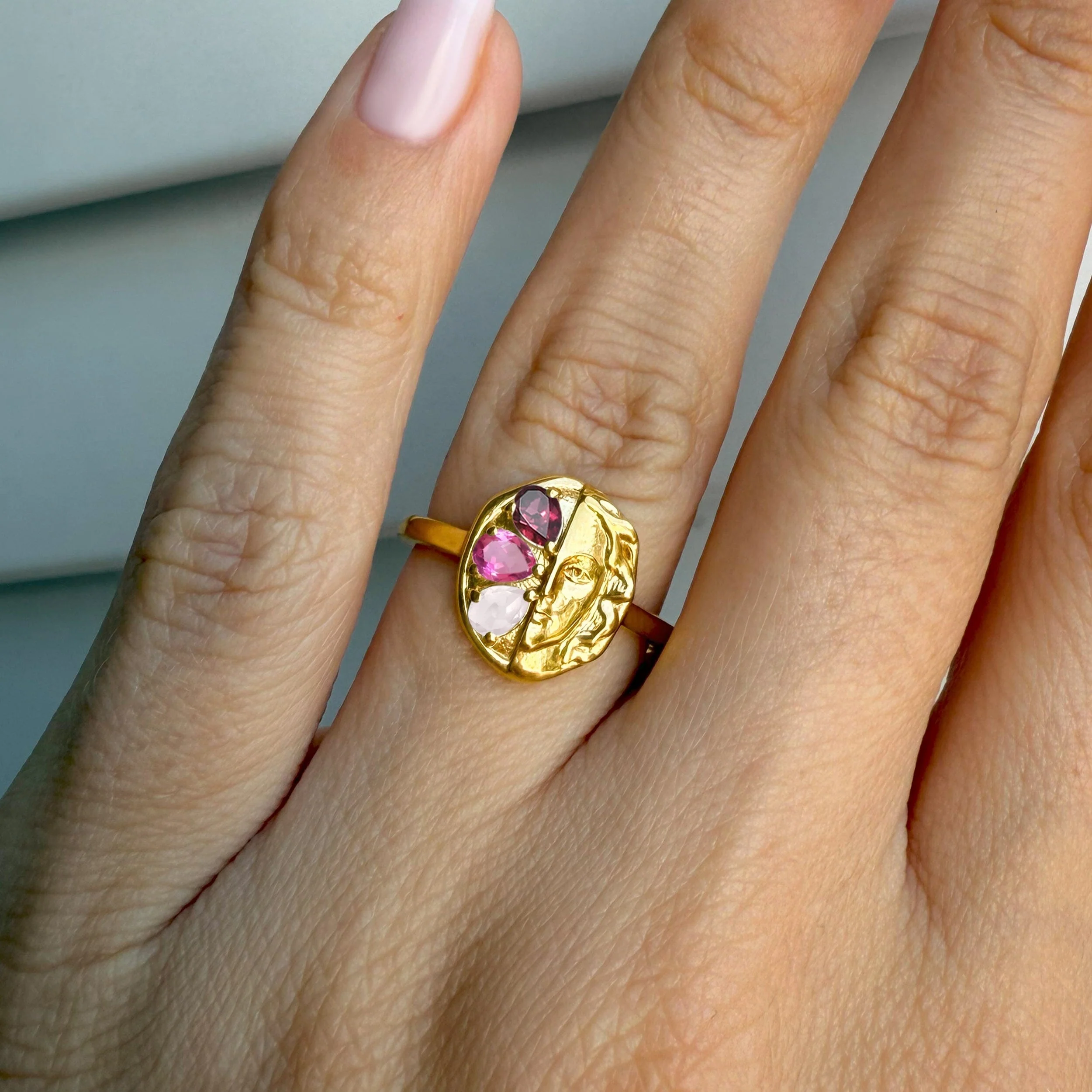 Pink Gradient Ring - Goddess - Image 6