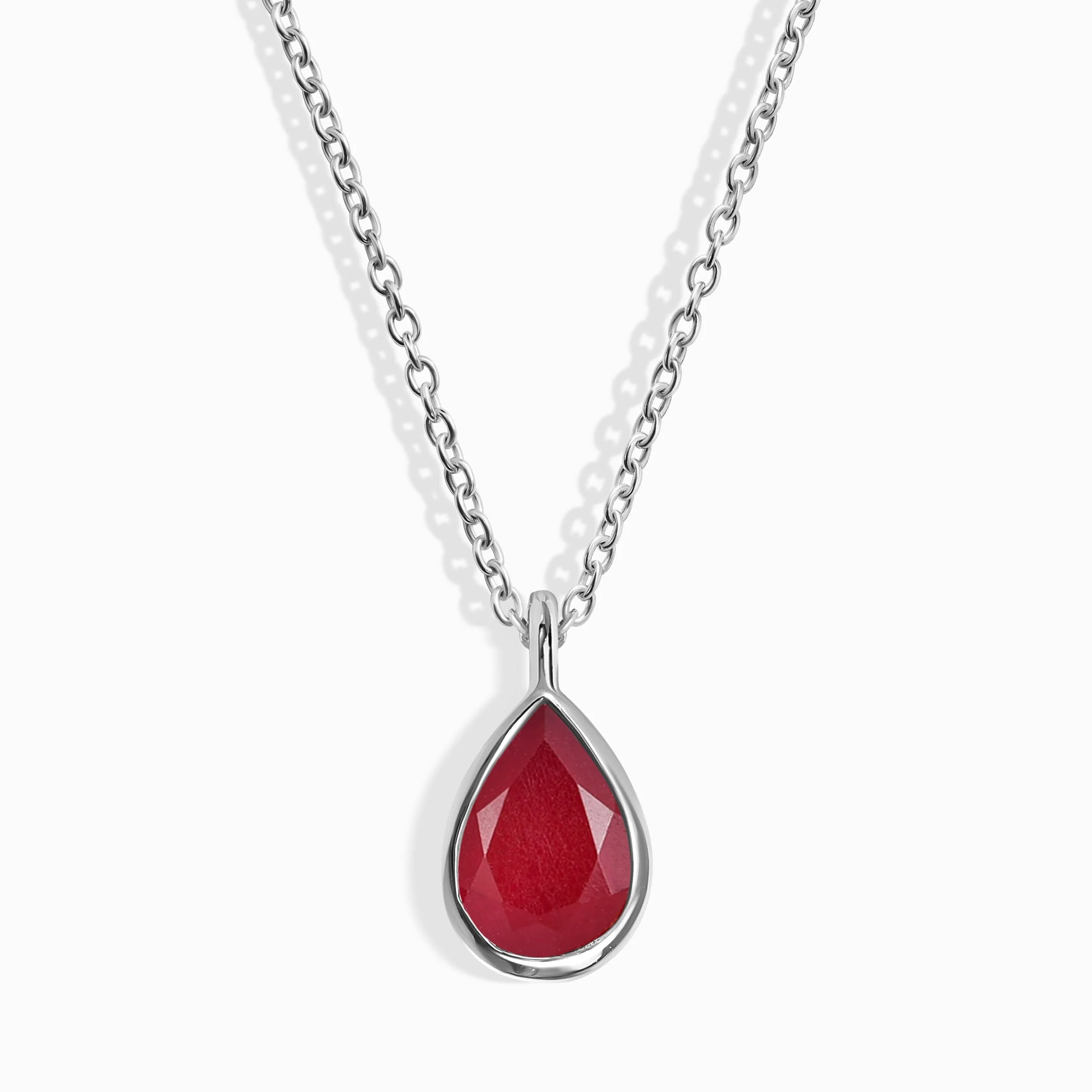 Pink Quartz Necklace - Hidden Heart