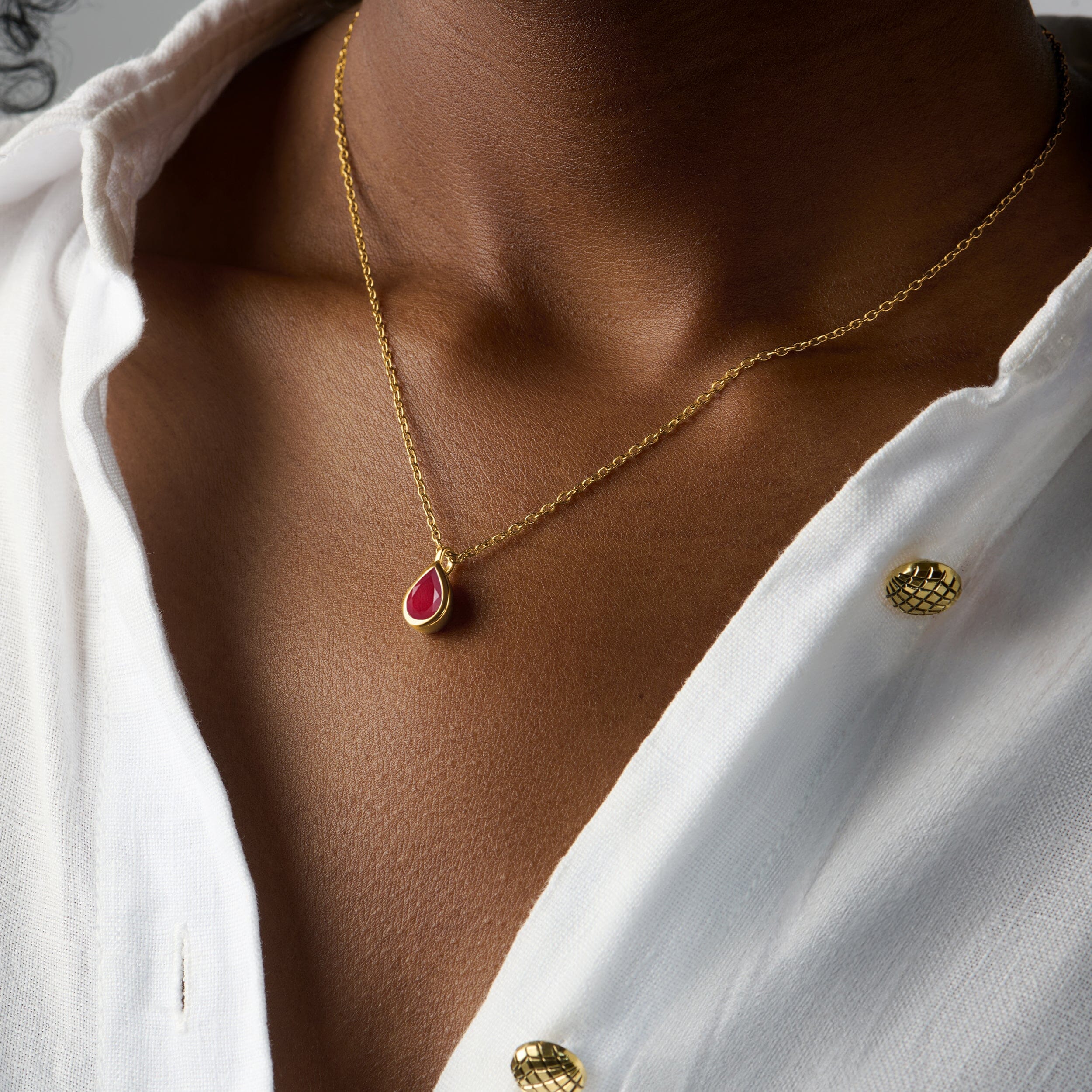 Pink Quartz Necklace - Hidden Heart - Image 22