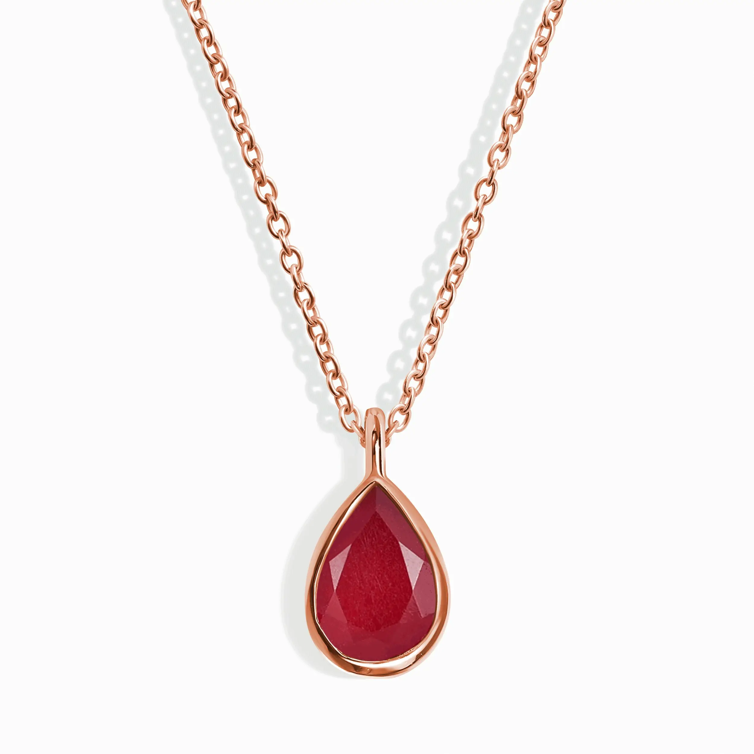 Pink Quartz Necklace - Hidden Heart - Image 4