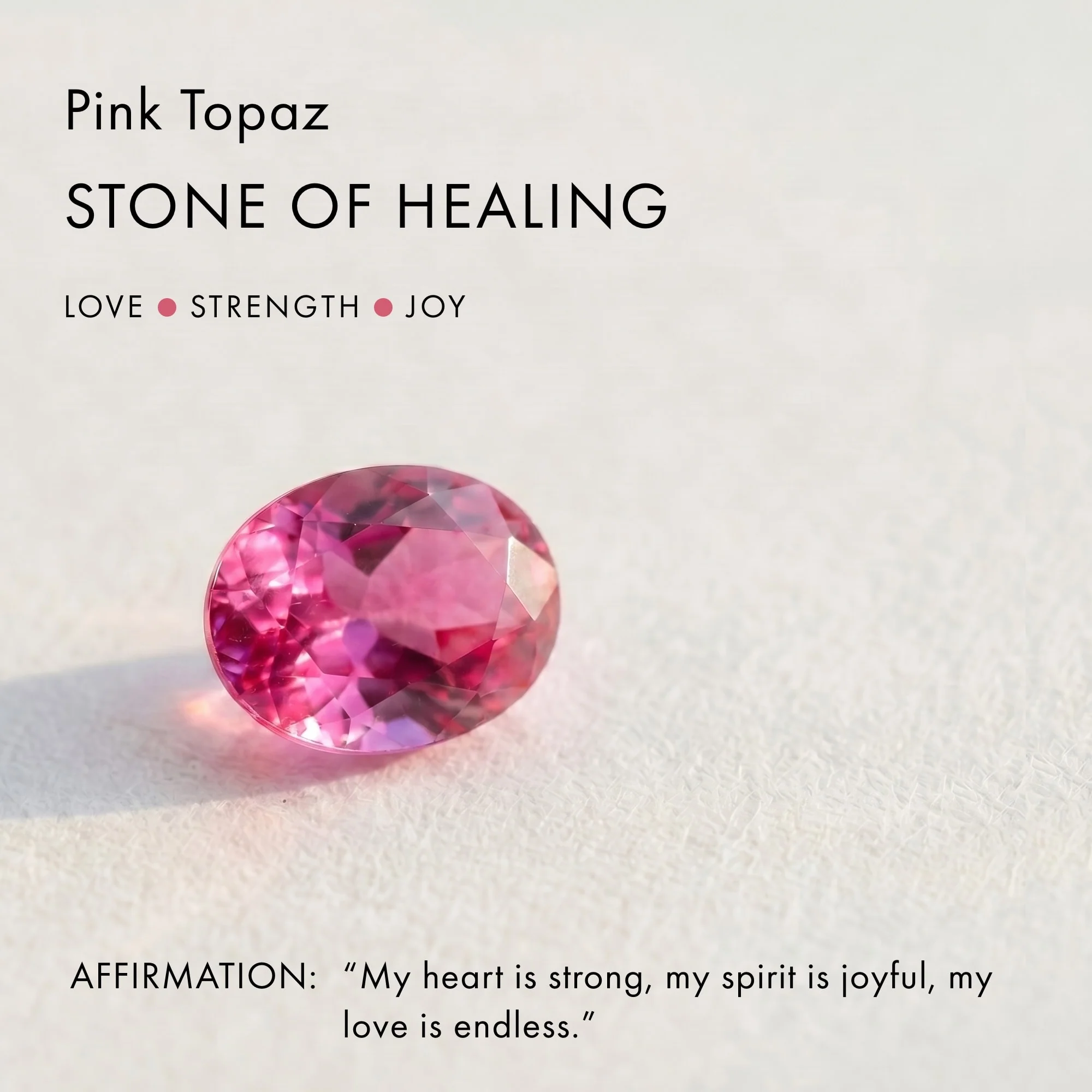 Pink Gradient Necklace - Goddess - Image 8