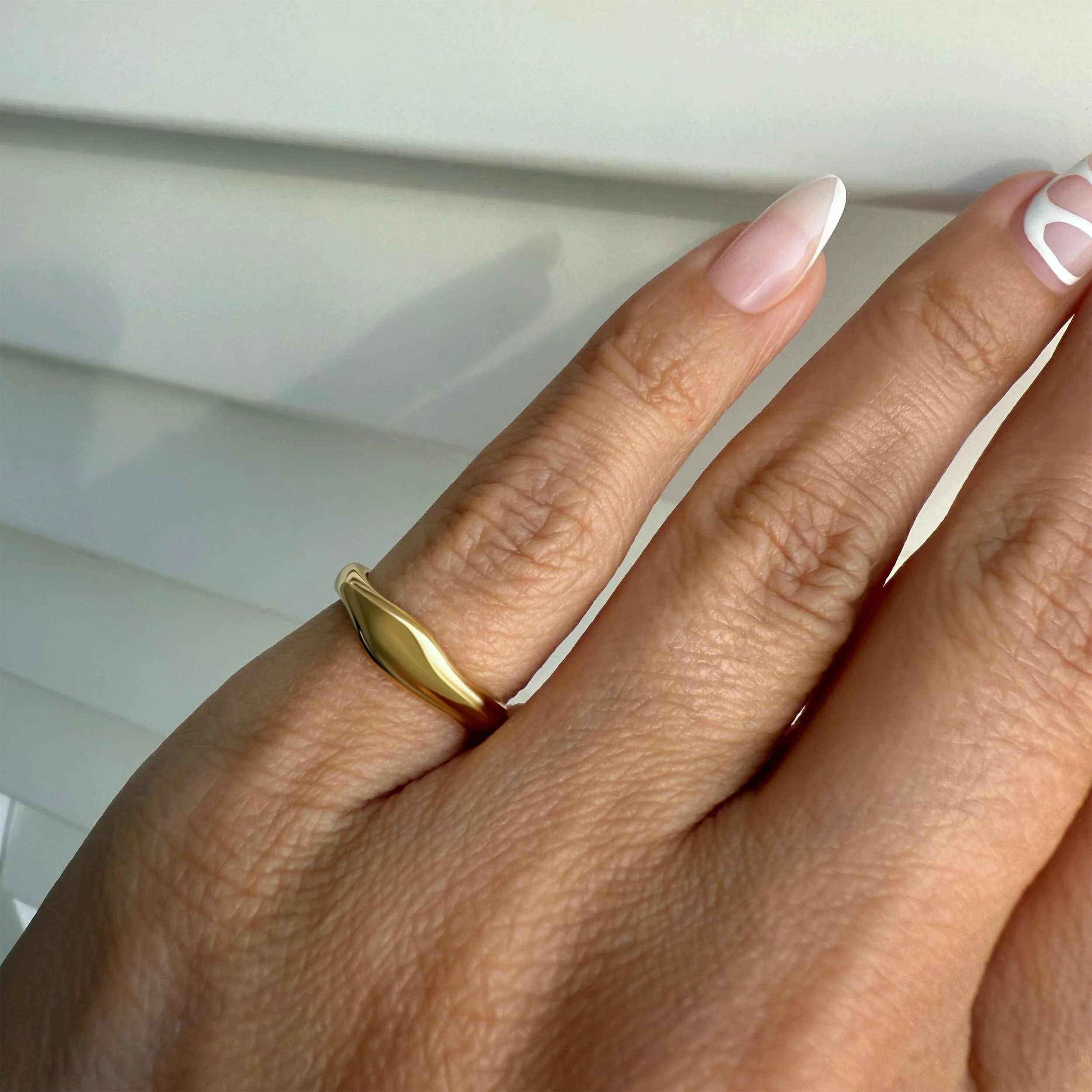 Pinky Ring - Signet Onde - Image 6