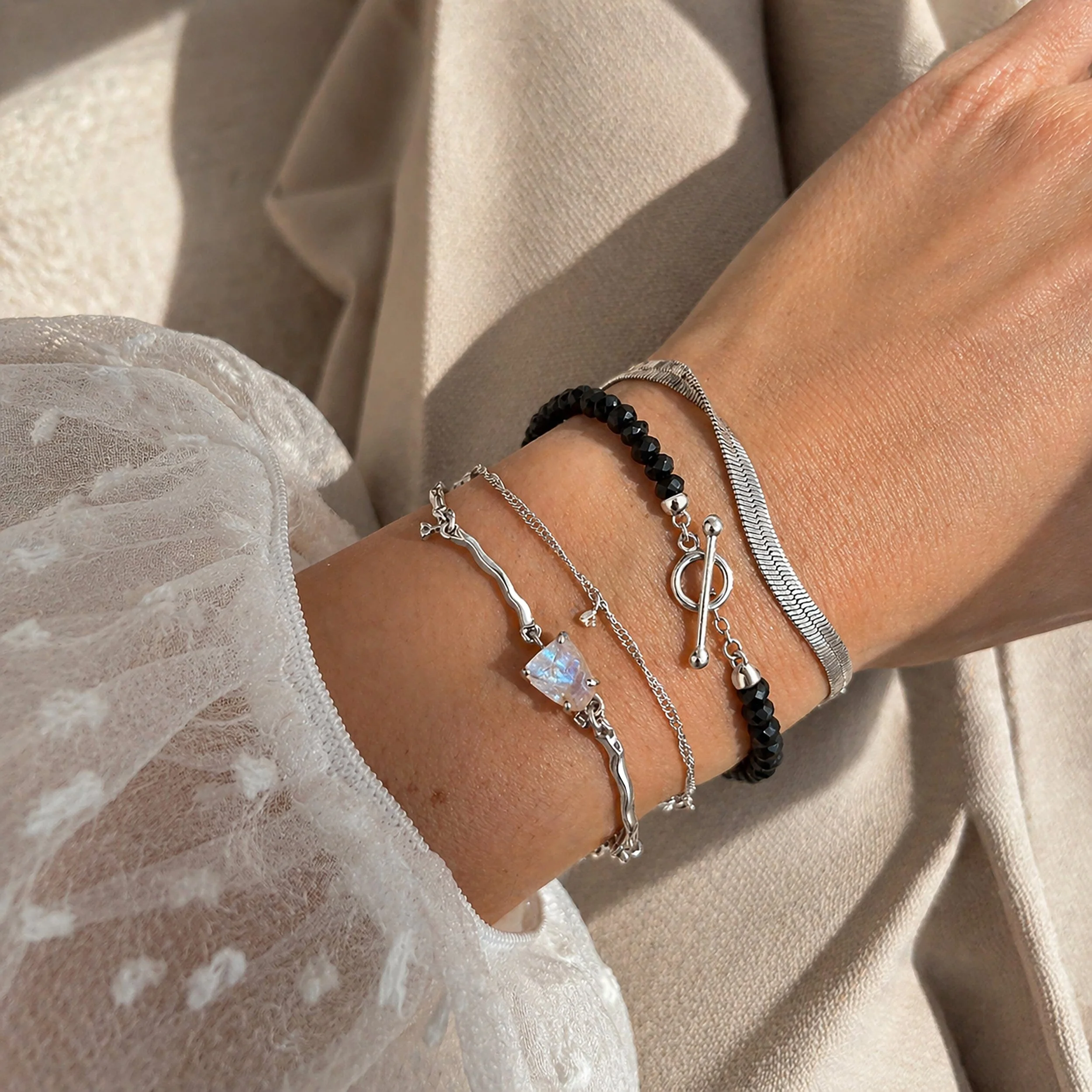 Raw Crystal Bracelet - Flow - Image 14