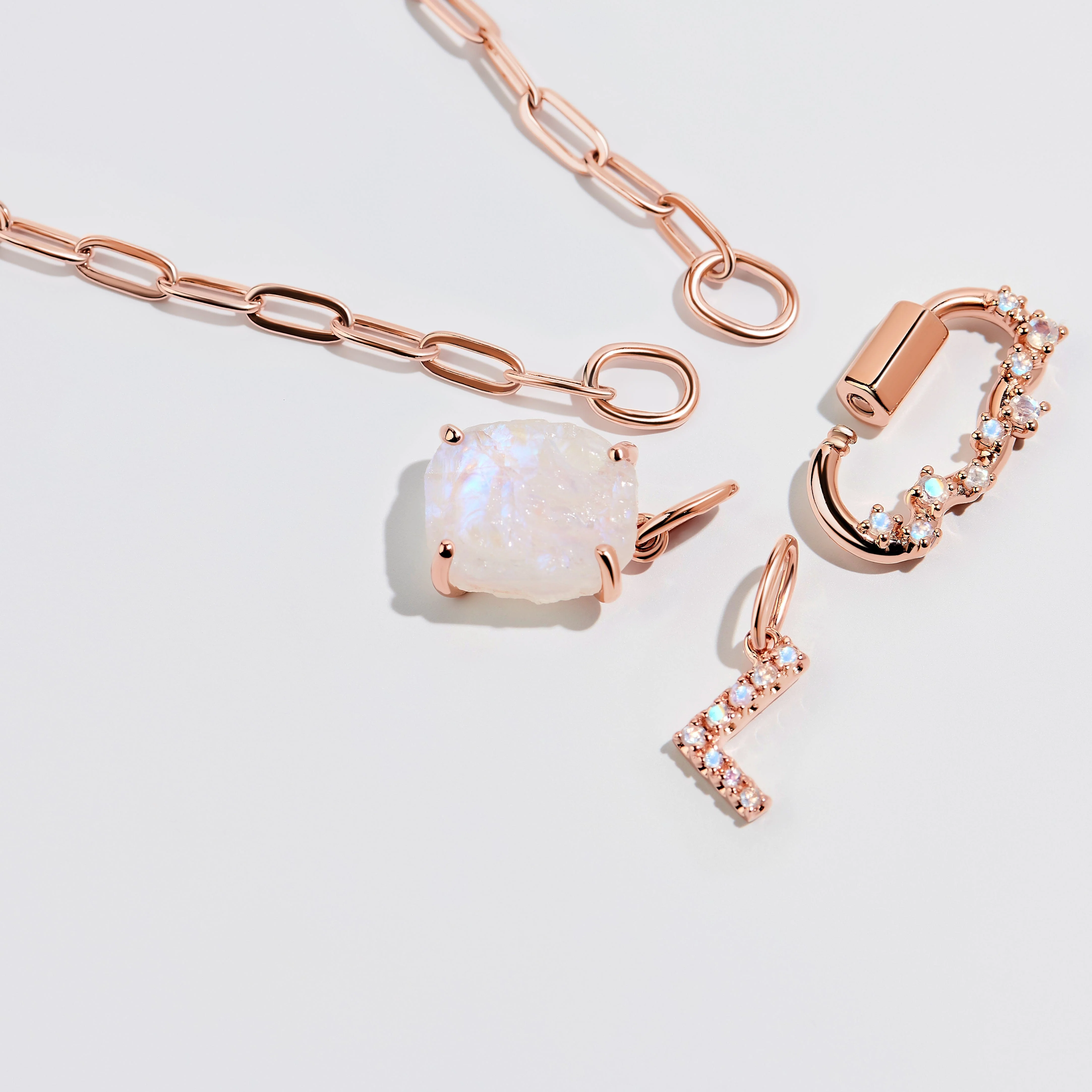 Raw Crystal Charm - Moonstone - Image 6