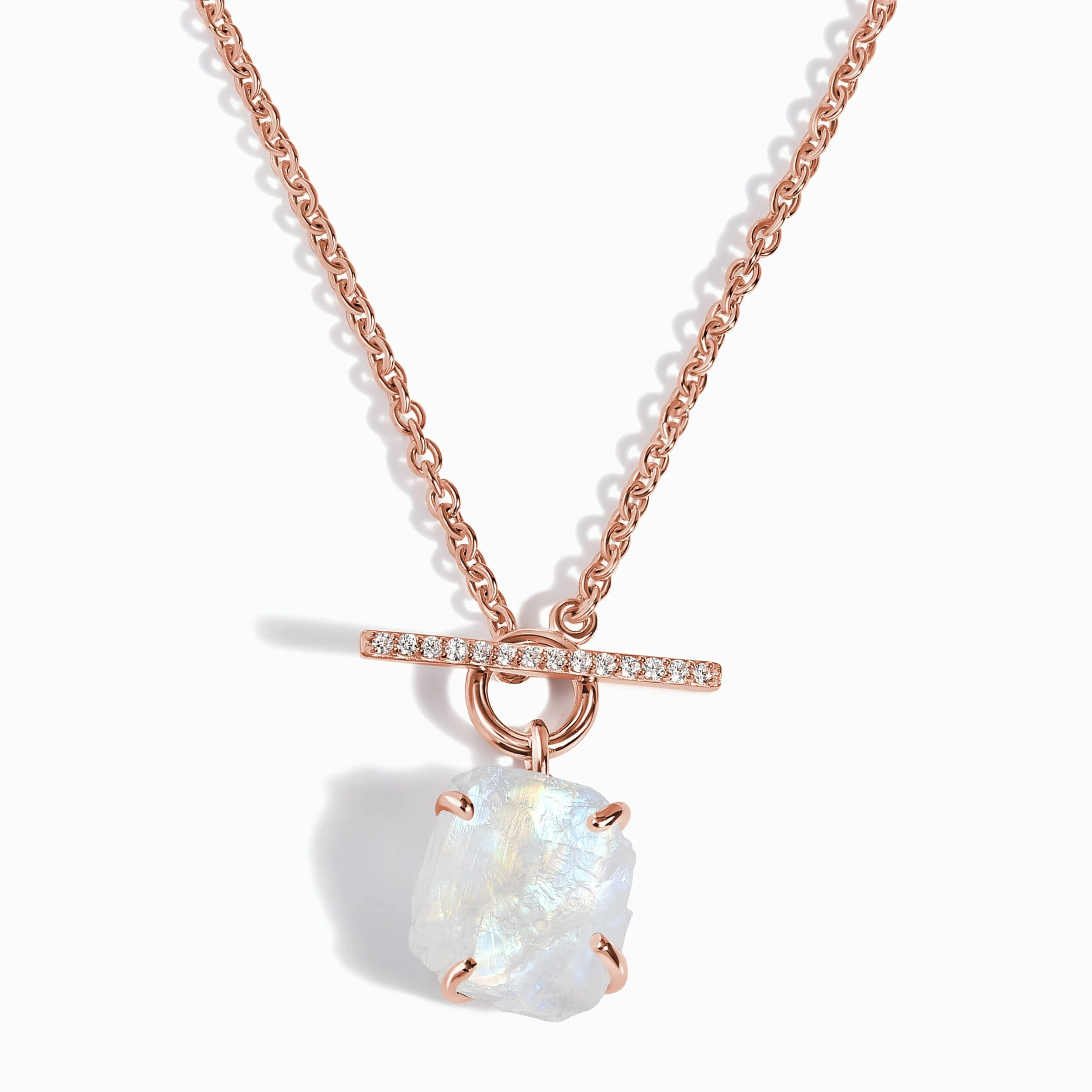 Raw Crystal Necklace - T-Lock - Image 3