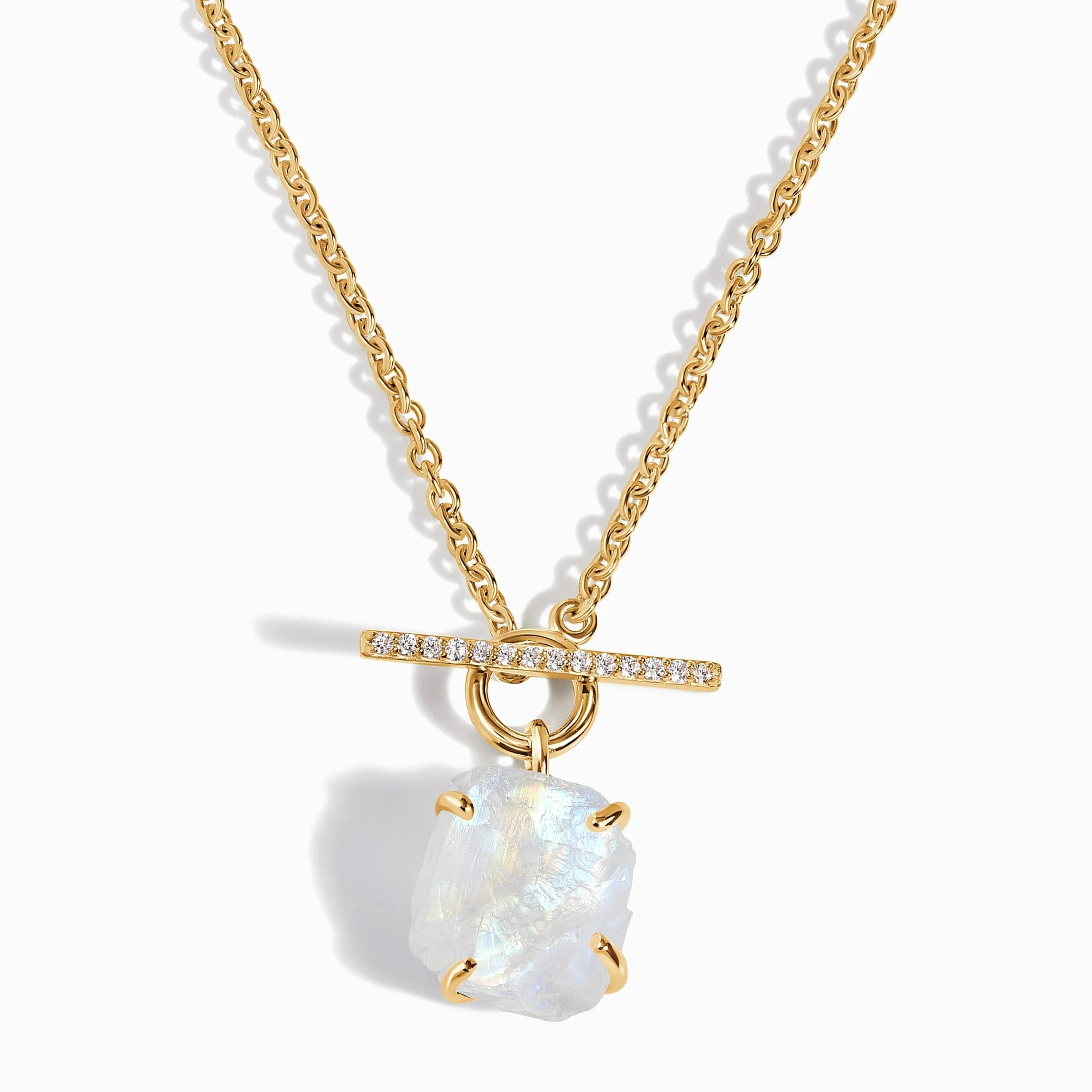 Raw Crystal Necklace - T-Lock - Image 5