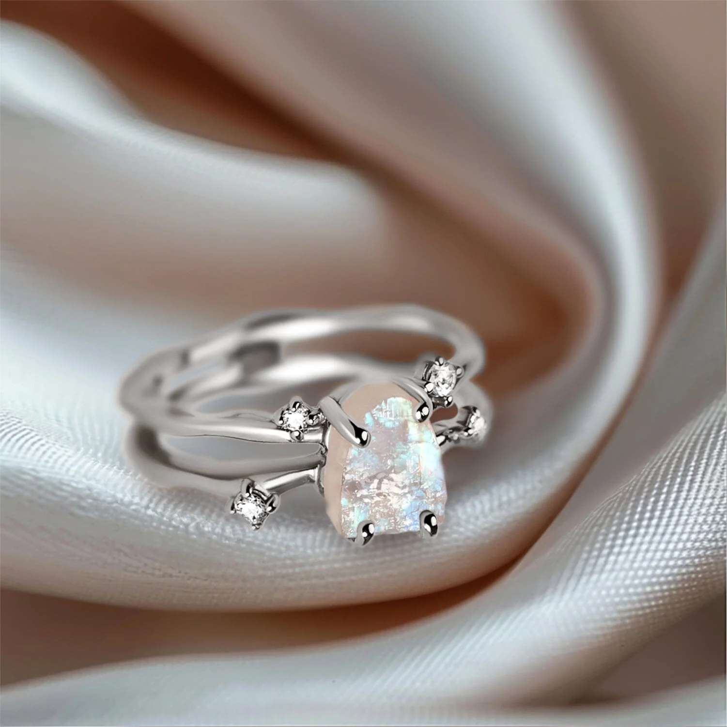 Raw Crystal Ring - Flow - Image 36