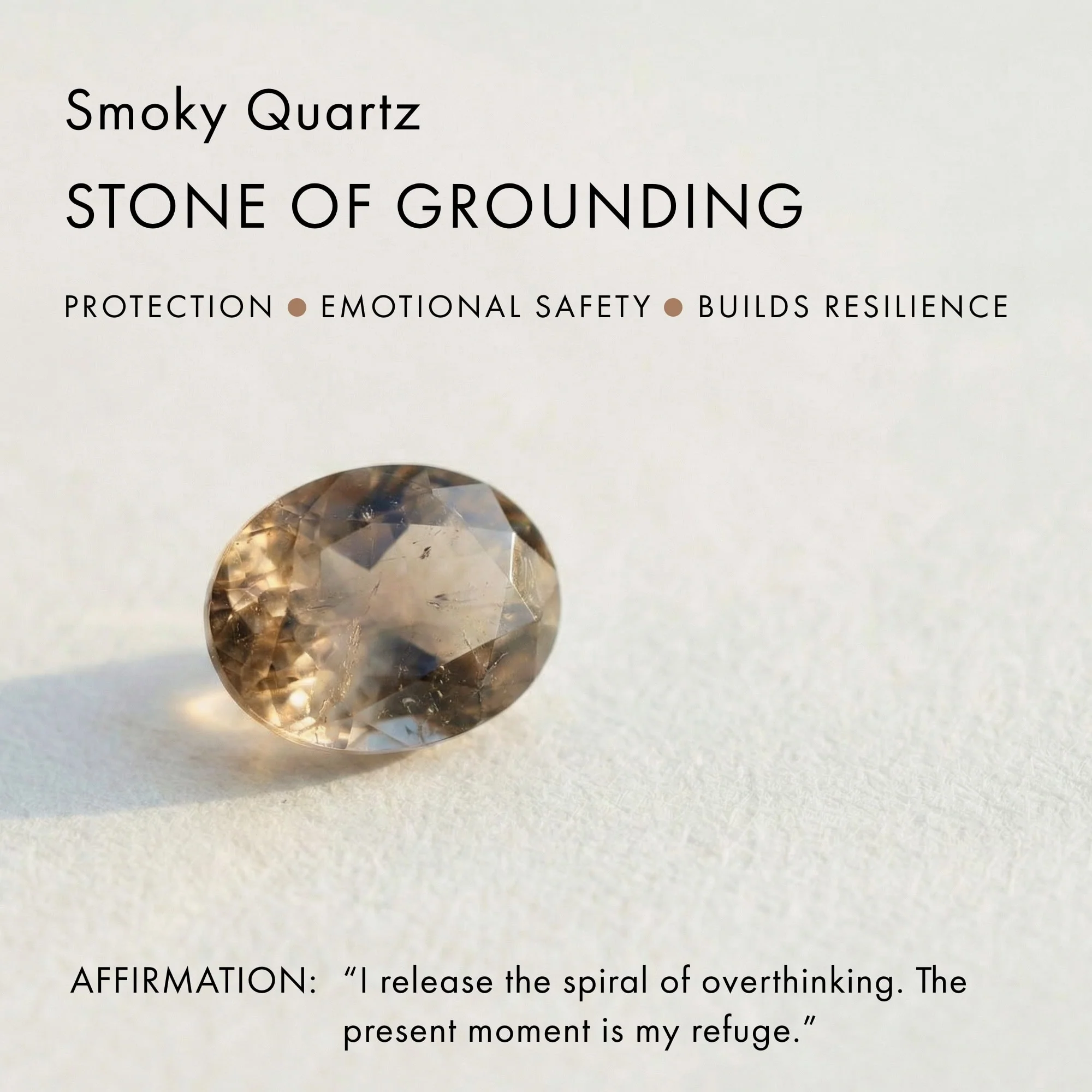 Smoky Quartz Necklace - Heroine T-Lock - Image 13