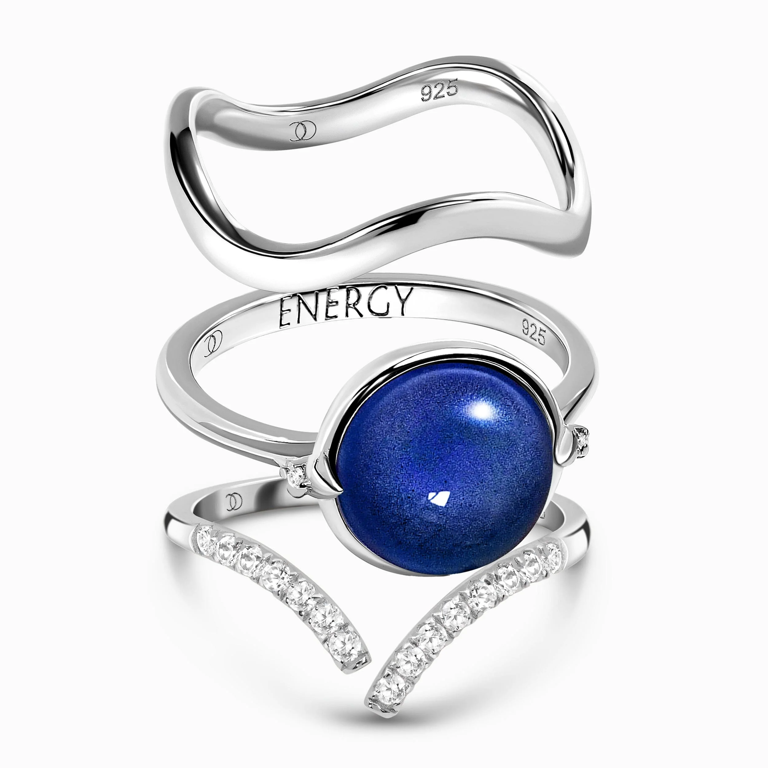 Reflection Ring - Infinite Ring & Waves Band