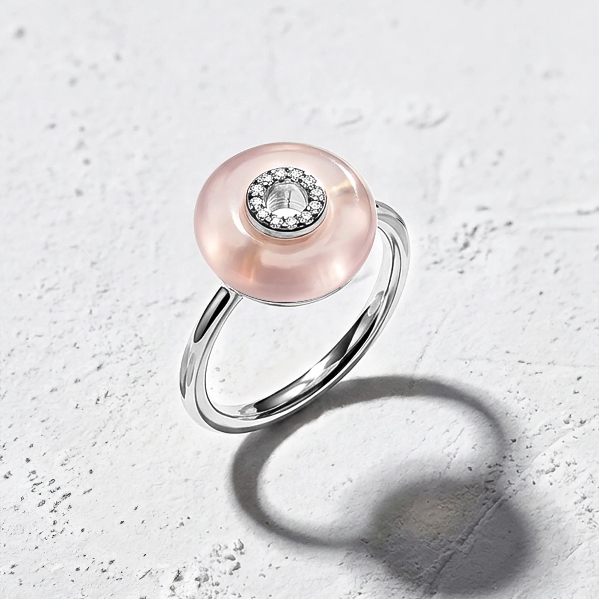 Rose Quartz Fidget Ring - Liora - Image 22