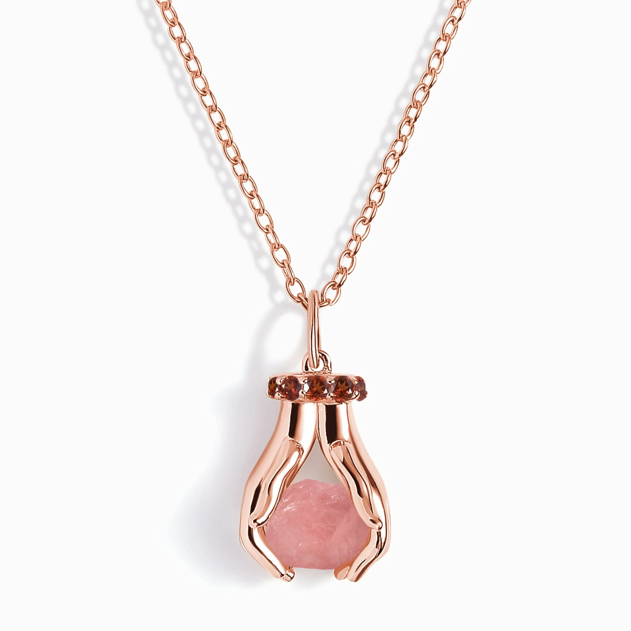 Rose Quartz Garnet - Hold The Energy - Passion - Image 6