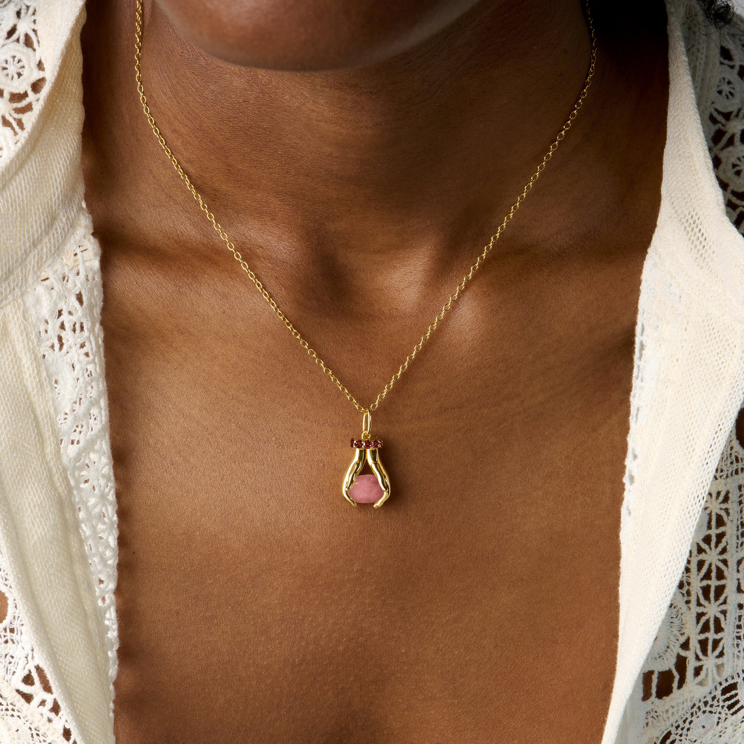 Rose Quartz Garnet - Hold The Energy - Passion - Image 8