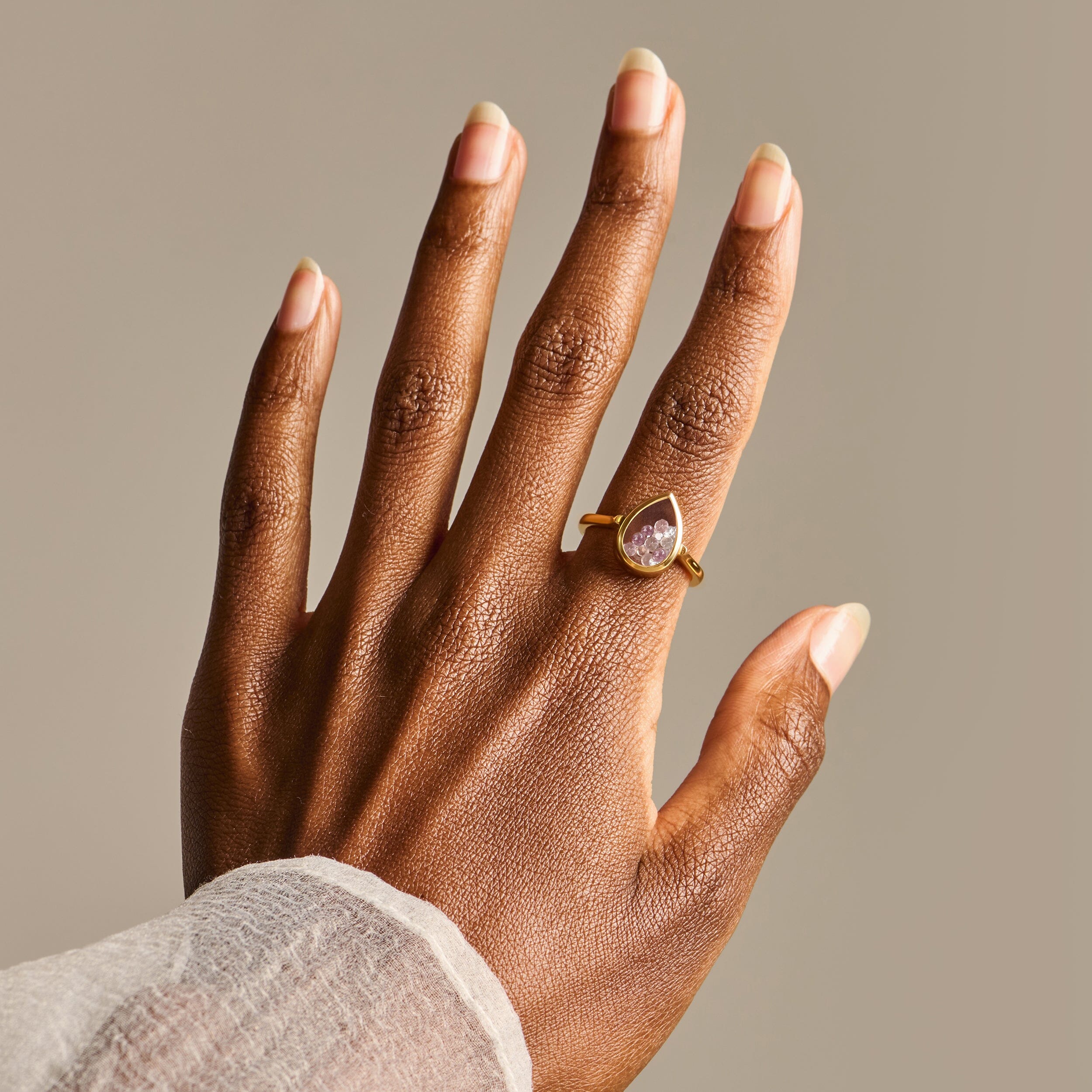 Rose Quartz Rhodolite Ring - Gem Glide - Image 18