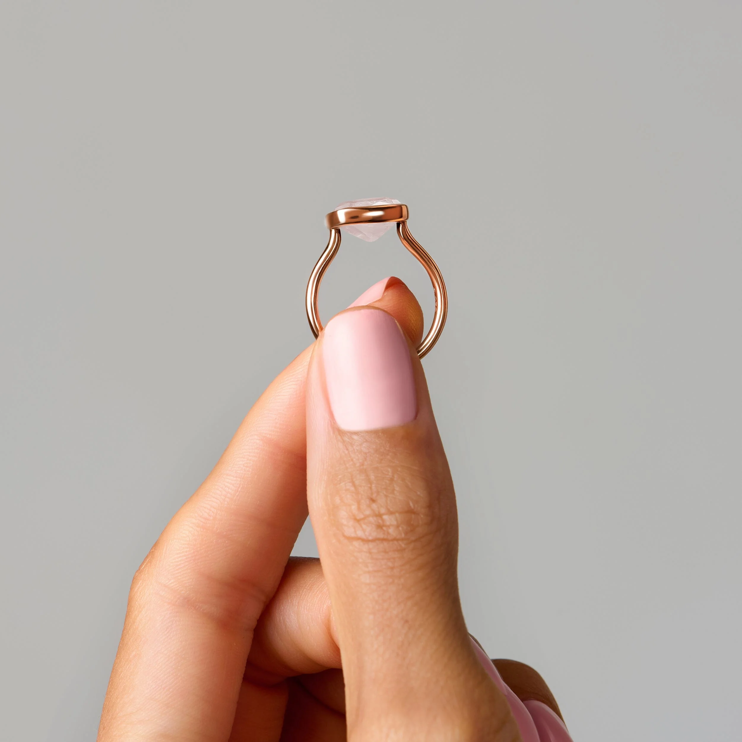 Rose Quartz Skin Touch Ring - Feel the Love - Image 20