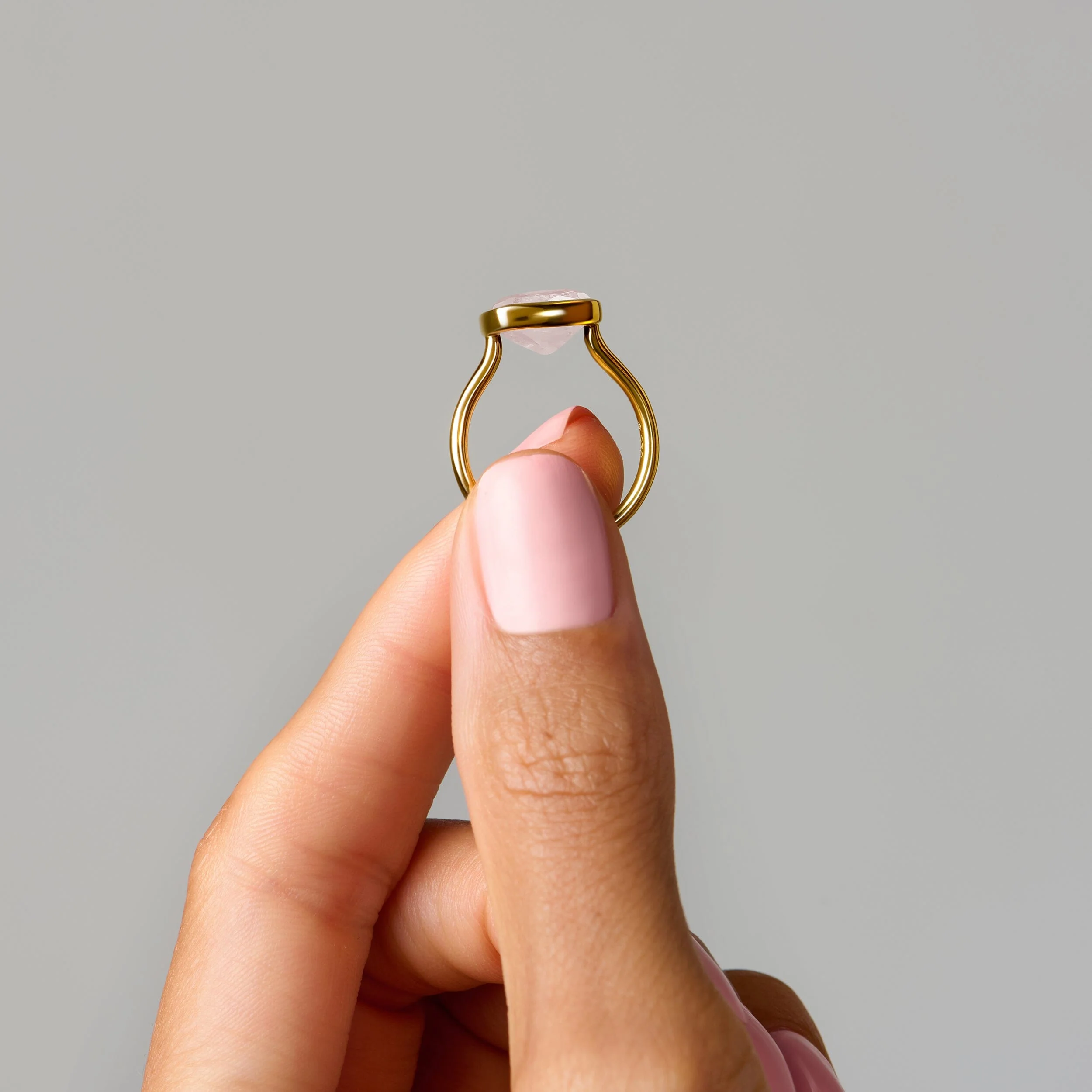 Rose Quartz Skin Touch Ring - Feel the Love - Image 25