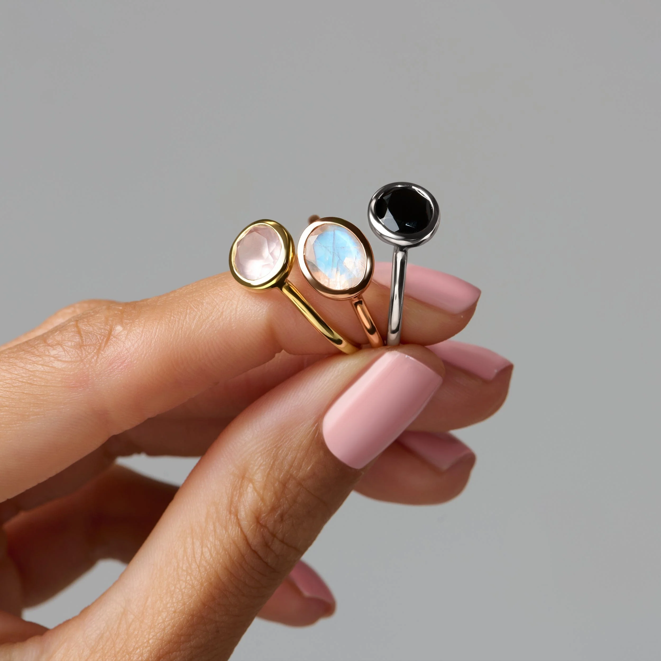 Rose Quartz Skin Touch Ring - Feel the Love - Image 26