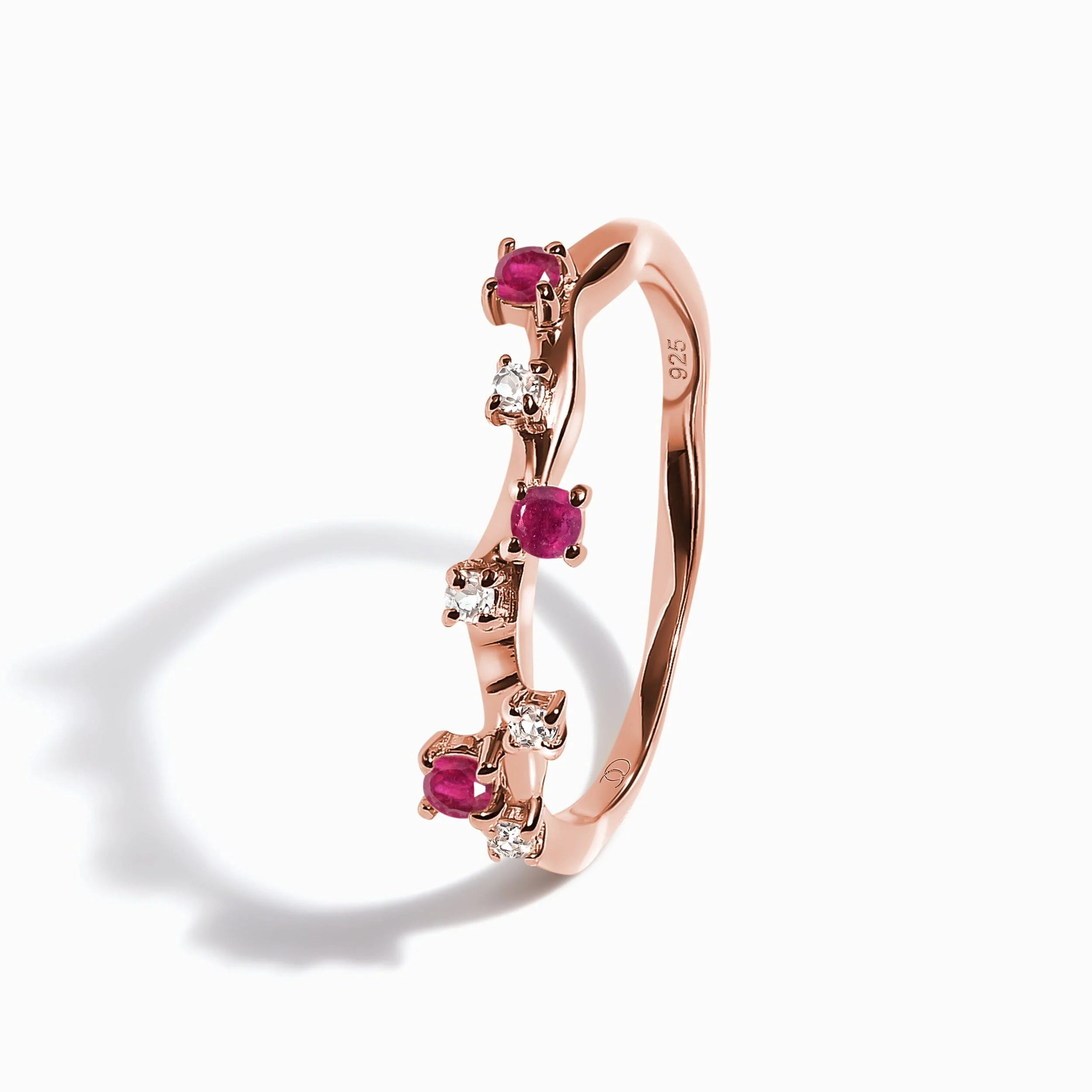 Ruby Ring - Stardust Band - Image 15
