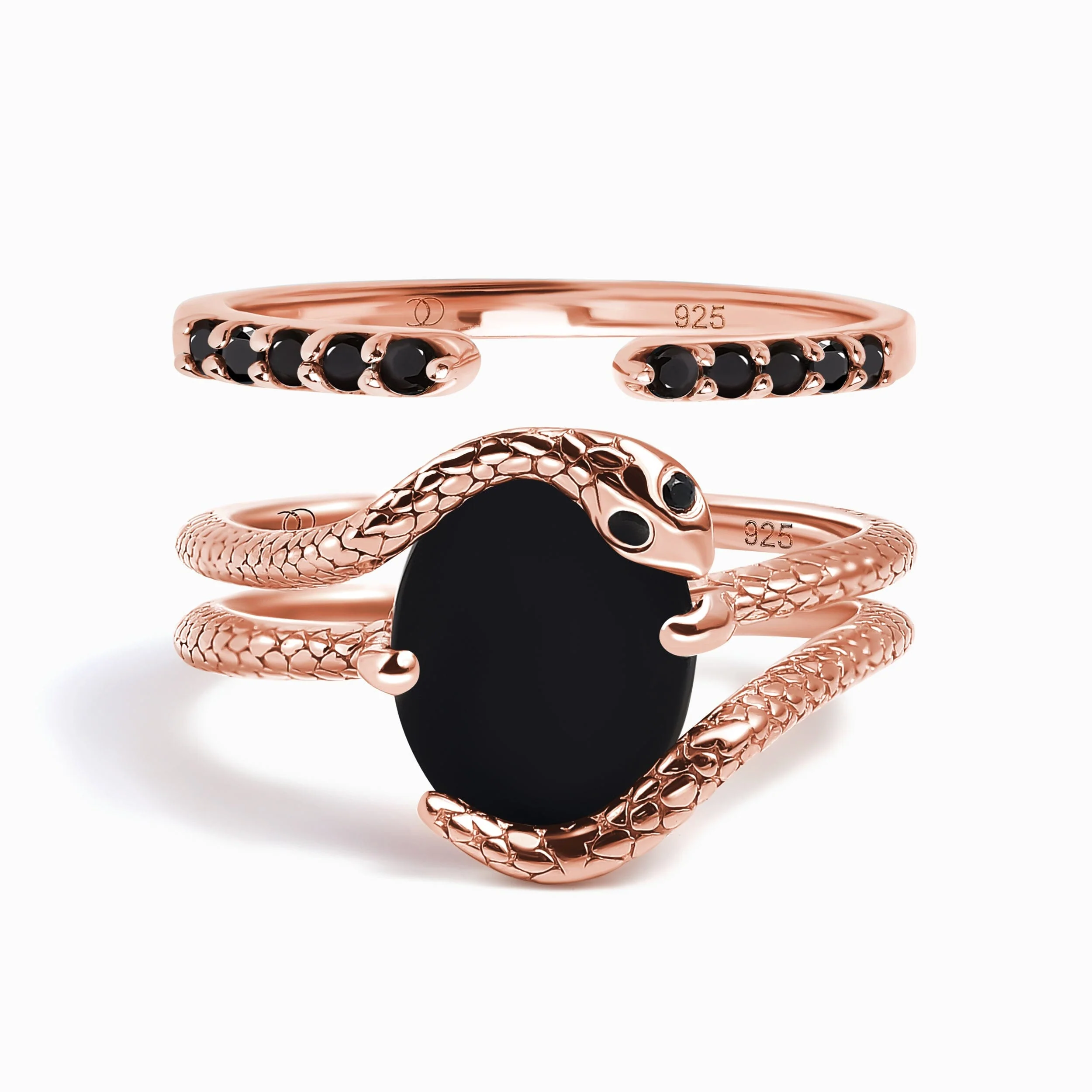 Serpent of Release Ring & Twinkling Band - Image 4