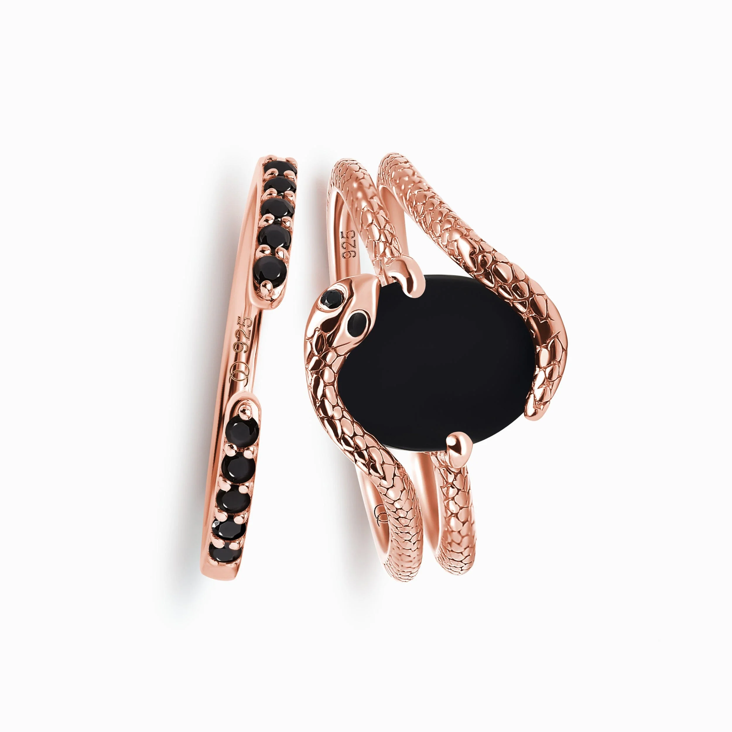 Serpent of Release Ring & Twinkling Band - Image 6