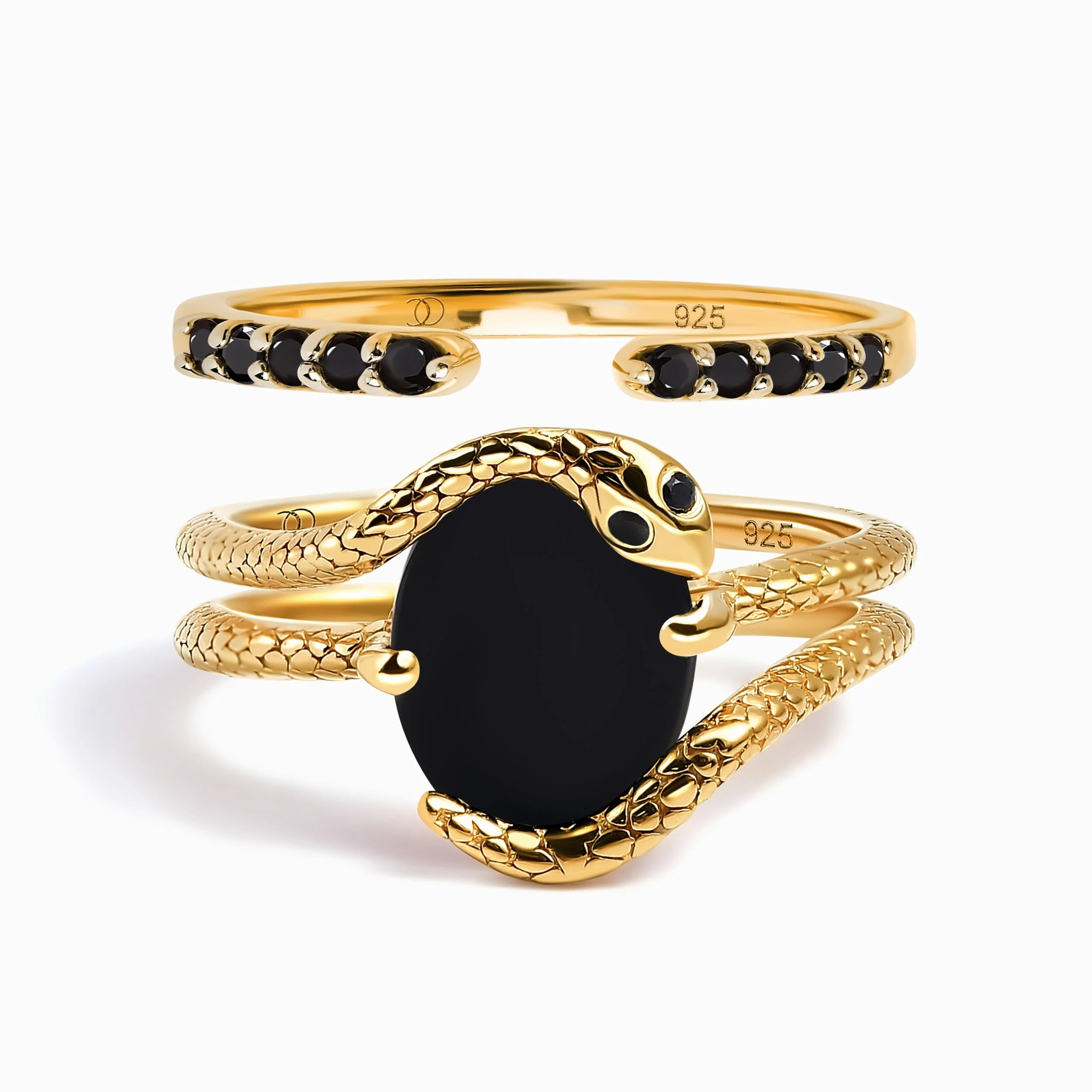 Serpent of Release Ring & Twinkling Band - Image 7