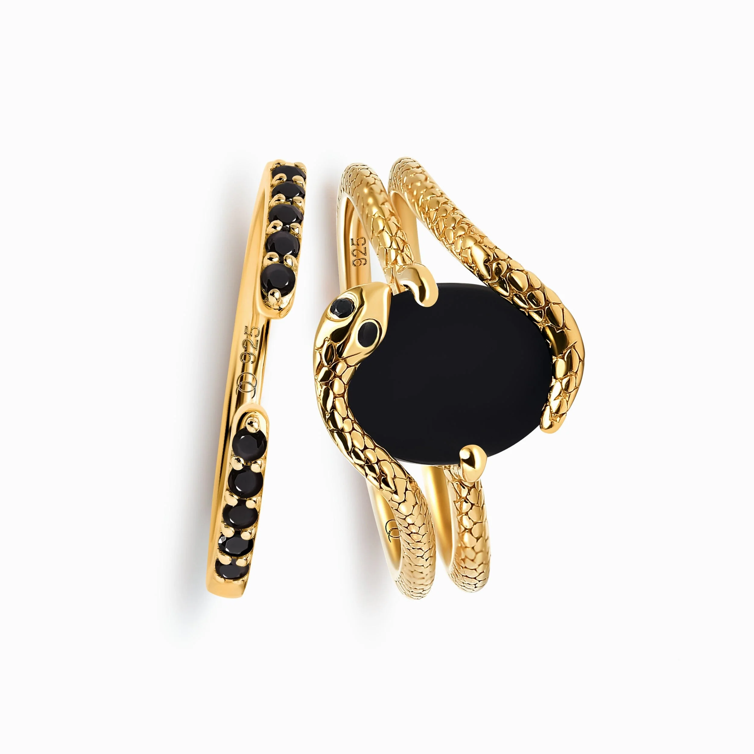Serpent of Release Ring & Twinkling Band - Image 9