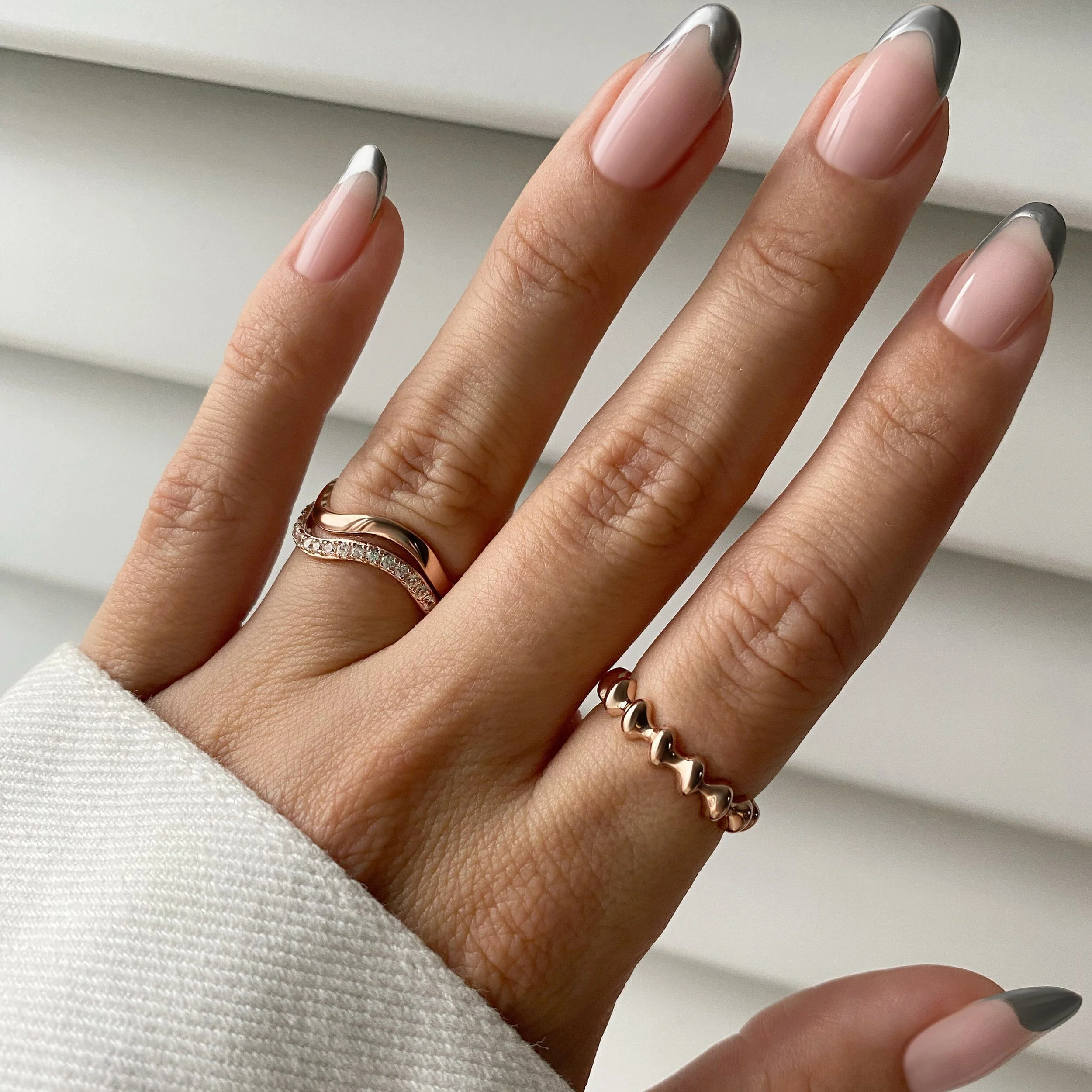 Stackable Ring Band - Waves - Image 19