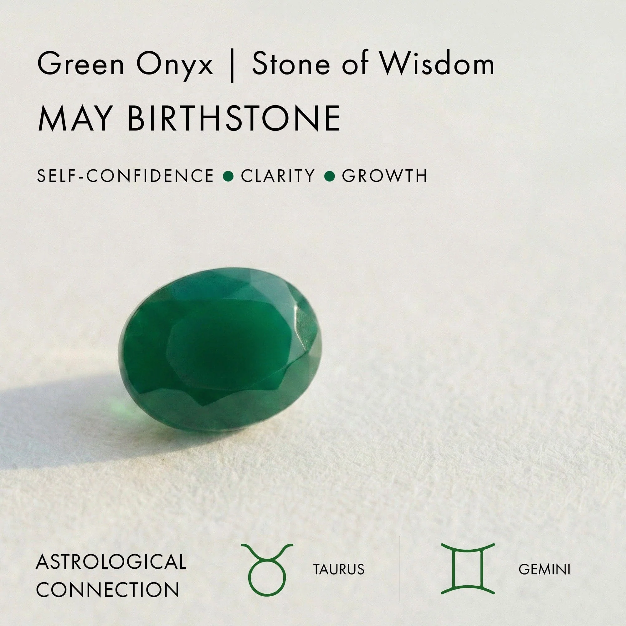 Taurus Zodiac & May Birthstone Necklaces - Image 7
