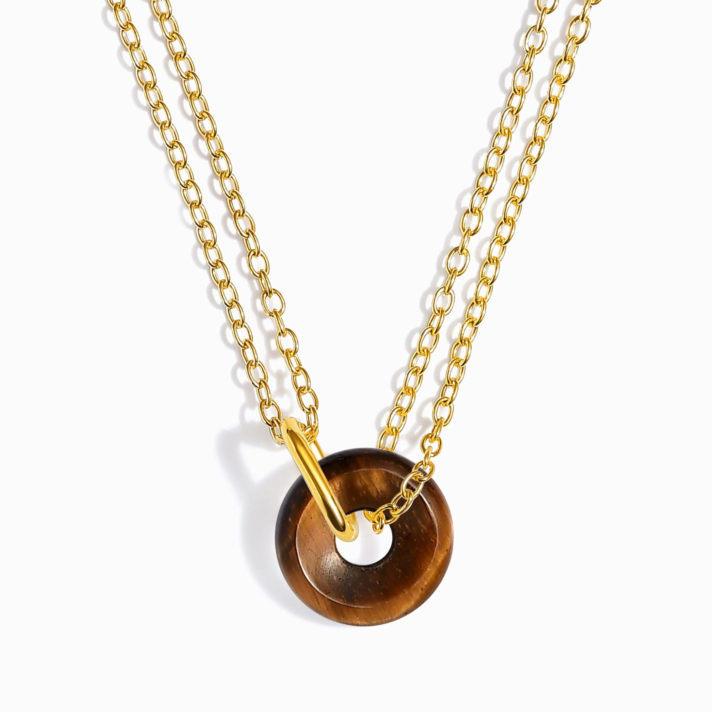 Tiger's Eye Necklace - Ora - Image 5