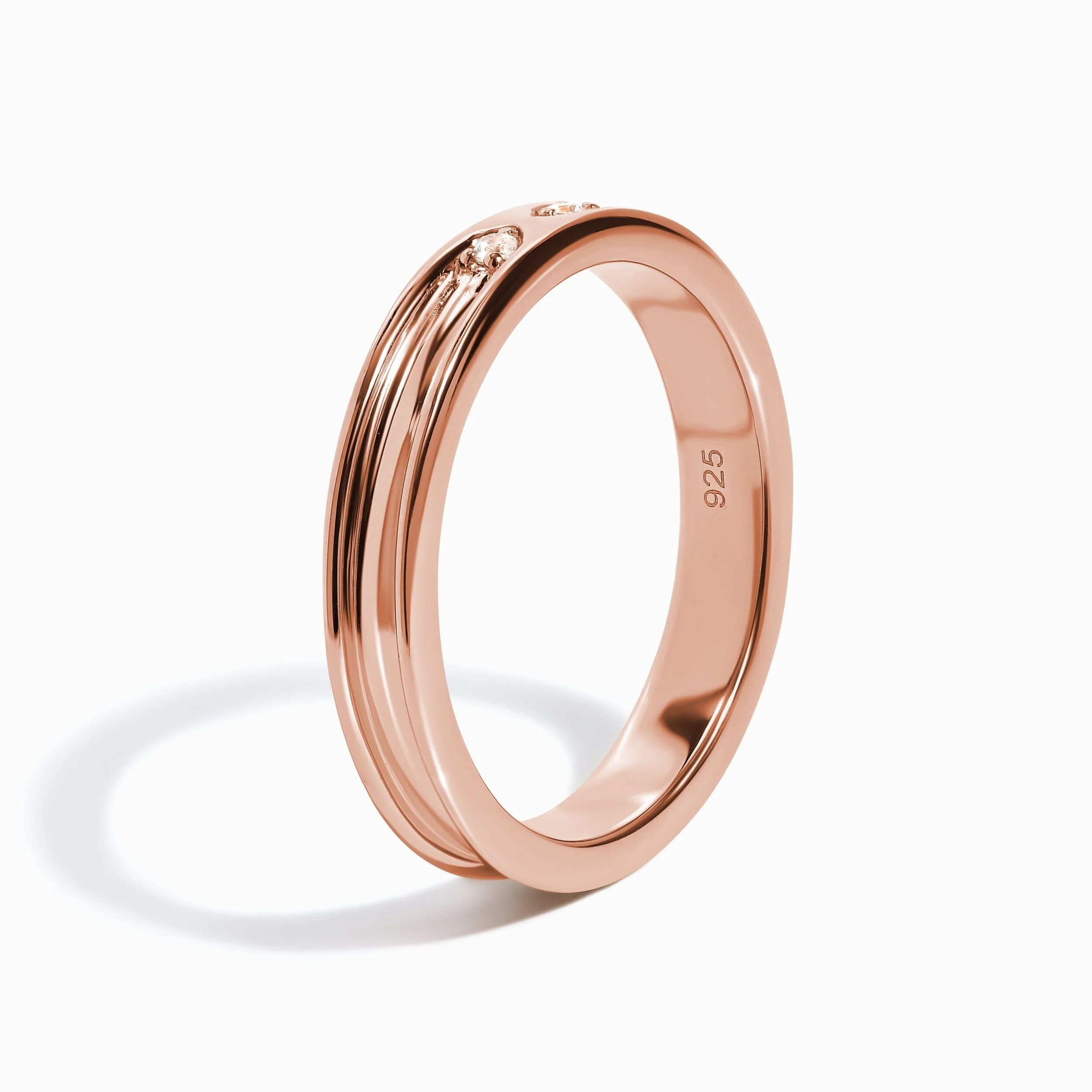 White Zircon Unisex Ring - Individualist - Image 15