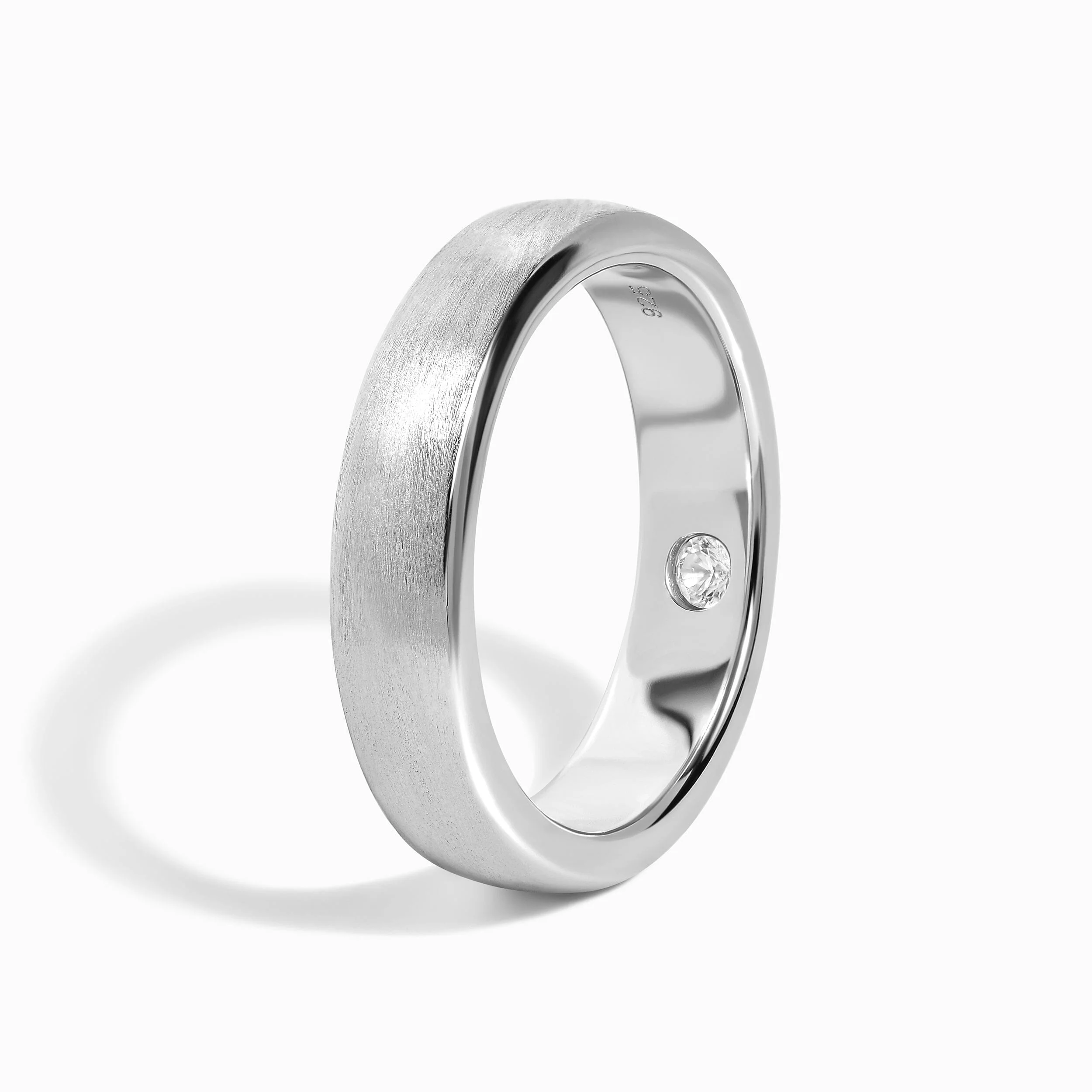 White Zircon Unisex Ring - Mysterious - Image 10