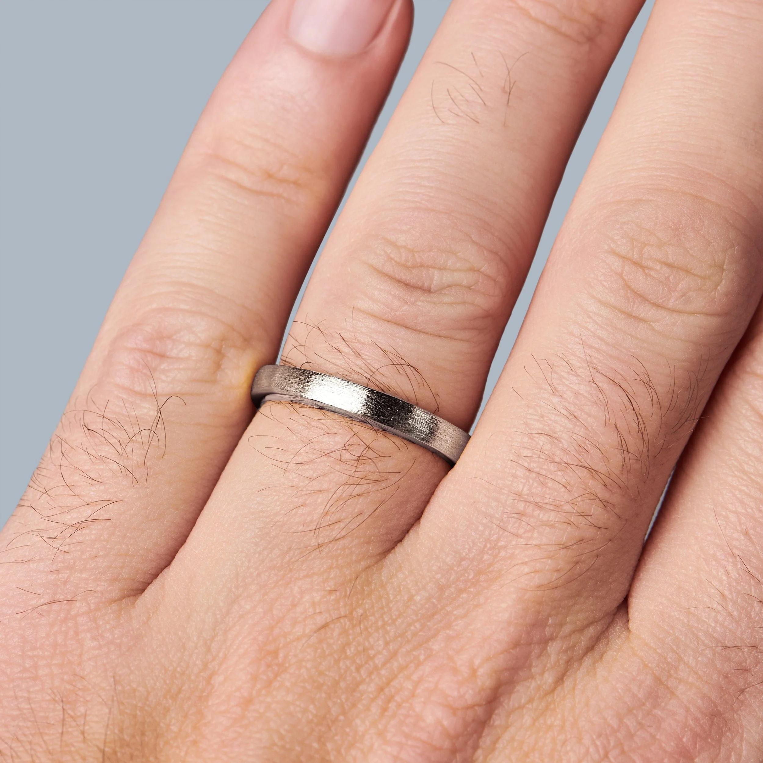 White Zircon Unisex Ring - Unexpected - Image 9